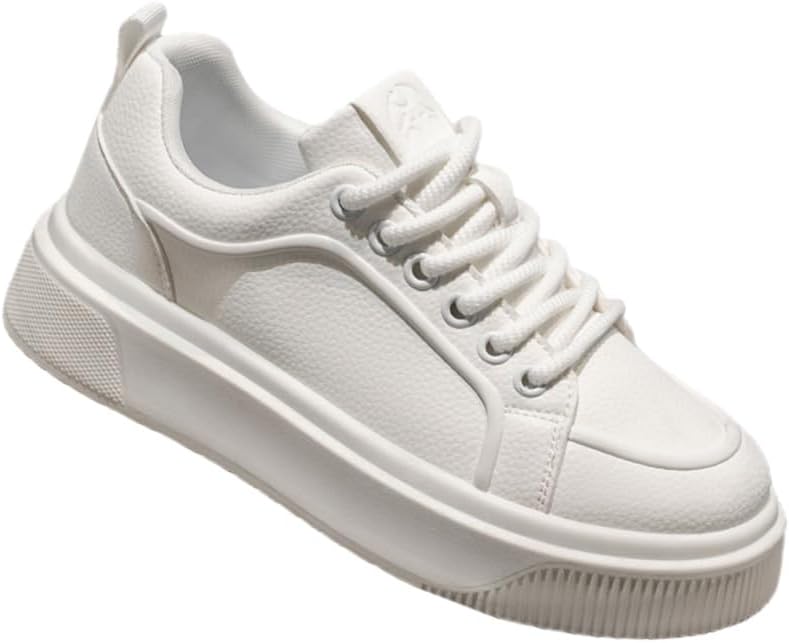 Мужские спортивные повседневные кроссовки - толстая подошва для увеличения роста - противоскользящая ПВХ подошва - подходят для поездок на работу, прогулок на свежем воздухе, ходьбы и повседневного использования Clolinde, белый
Мужские спортивные повседневные кроссовки - толстая подошва для увеличения роста - противоскользящая ПВХ подошва - подходят для поездок на работу, прогулок на свежем воздухе, ходьбы и повседневного использования Clolinde, белый