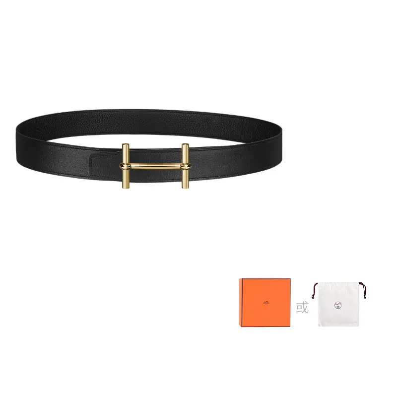 HERMES Кожаный ремень из воловьей кожи, Black
HERMES Кожаный ремень из воловьей кожи, Black