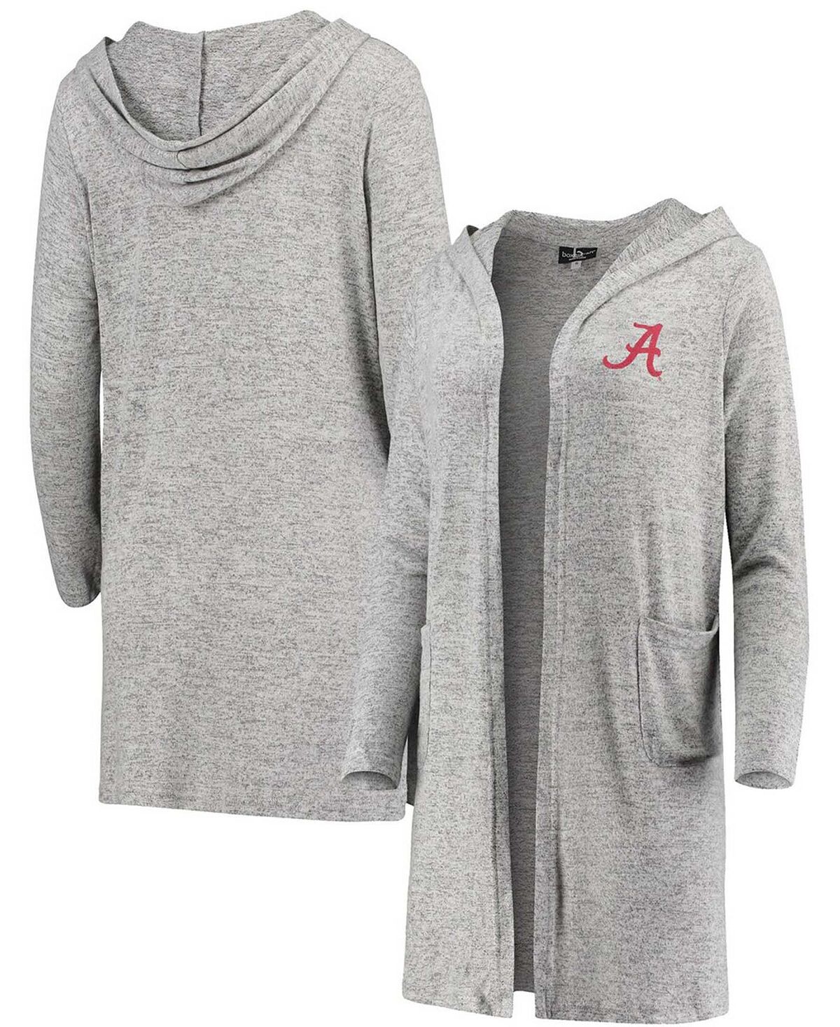 Женский серый кардиган с меланжевым оттенком Alabama Crimson Tide Cuddle Soft Duster Cardigan Boxercraft
Женский серый кардиган с меланжевым оттенком Alabama Crimson Tide Cuddle Soft Duster Cardigan Boxercraft