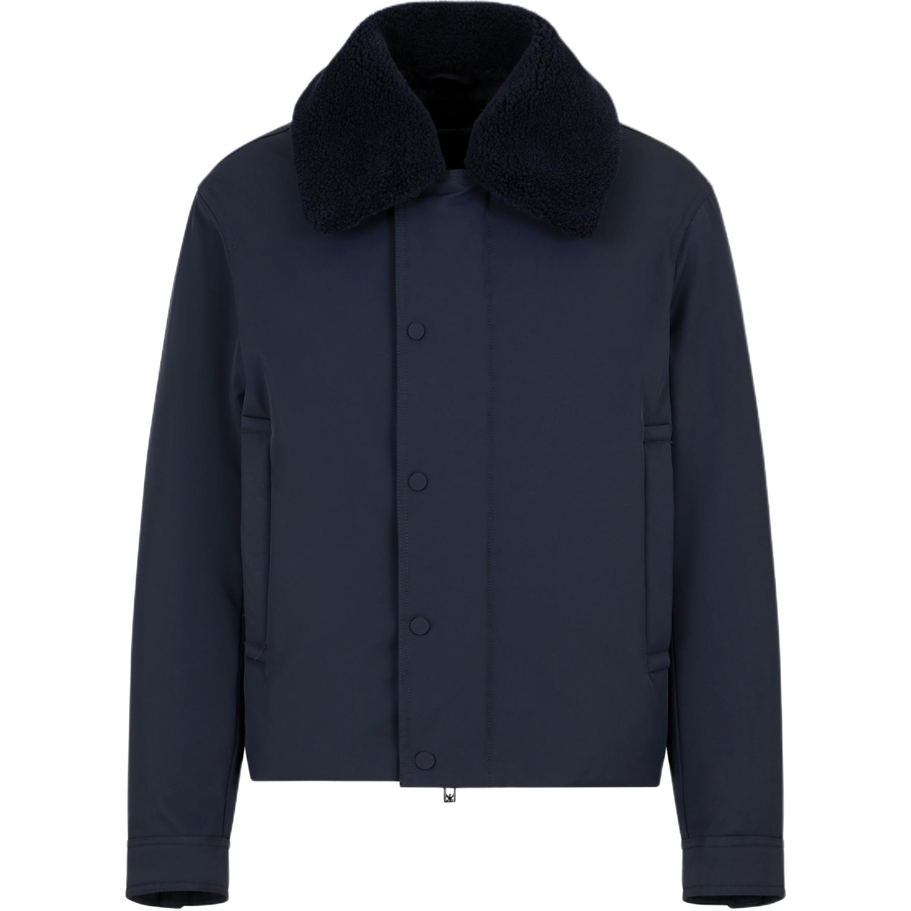 Курка из нейлоновой саржи с воротником под овчину EMPORIO ARMANI, морской синий
Курка из нейлоновой саржи с воротником под овчину EMPORIO ARMANI, морской синий