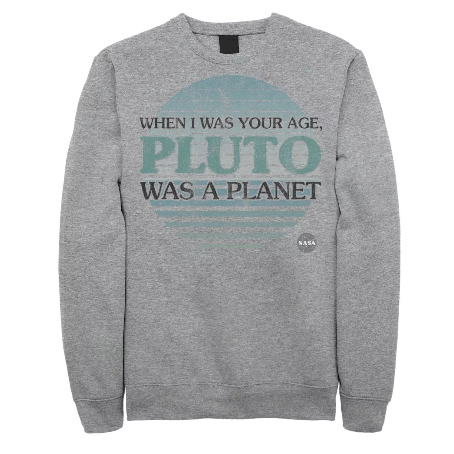 Мужской флисовый пуловер с рисунком NASA Pluto Was A Planet Licensed Character
Мужской флисовый пуловер с рисунком NASA Pluto Was A Planet Licensed Character