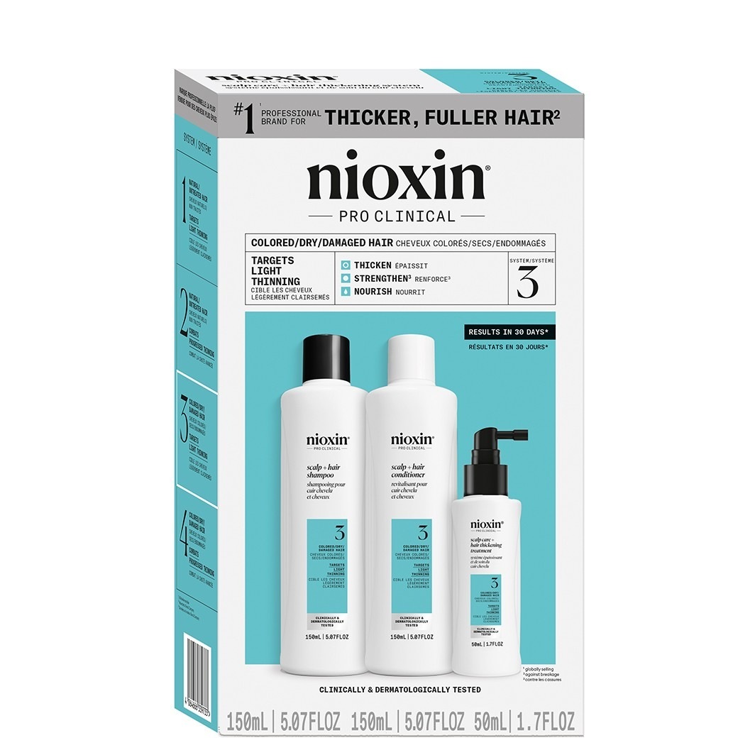 Набор для ухода за волосами system 3 kit Nioxin, количество 1 шт.
Набор для ухода за волосами system 3 kit Nioxin, количество 1 шт.