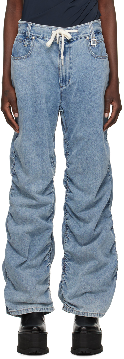 Джинсы со сборками WOOYOUNGMI
Джинсы со сборками WOOYOUNGMI