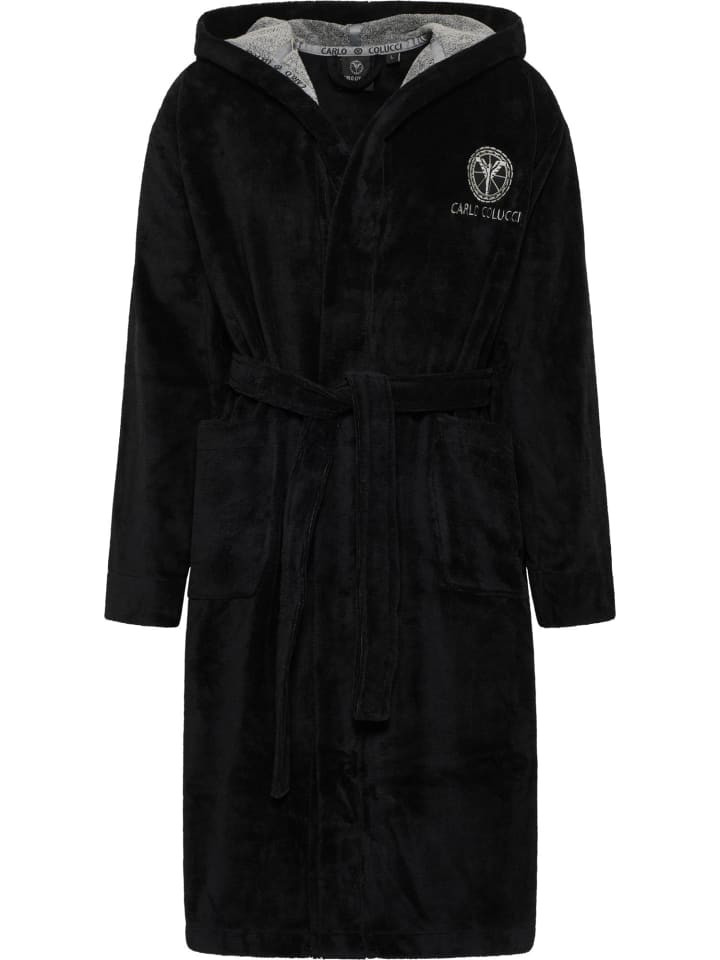 Халат Carlo Colucci, цвет schwarz/silber
Халат Carlo Colucci, цвет schwarz/silber