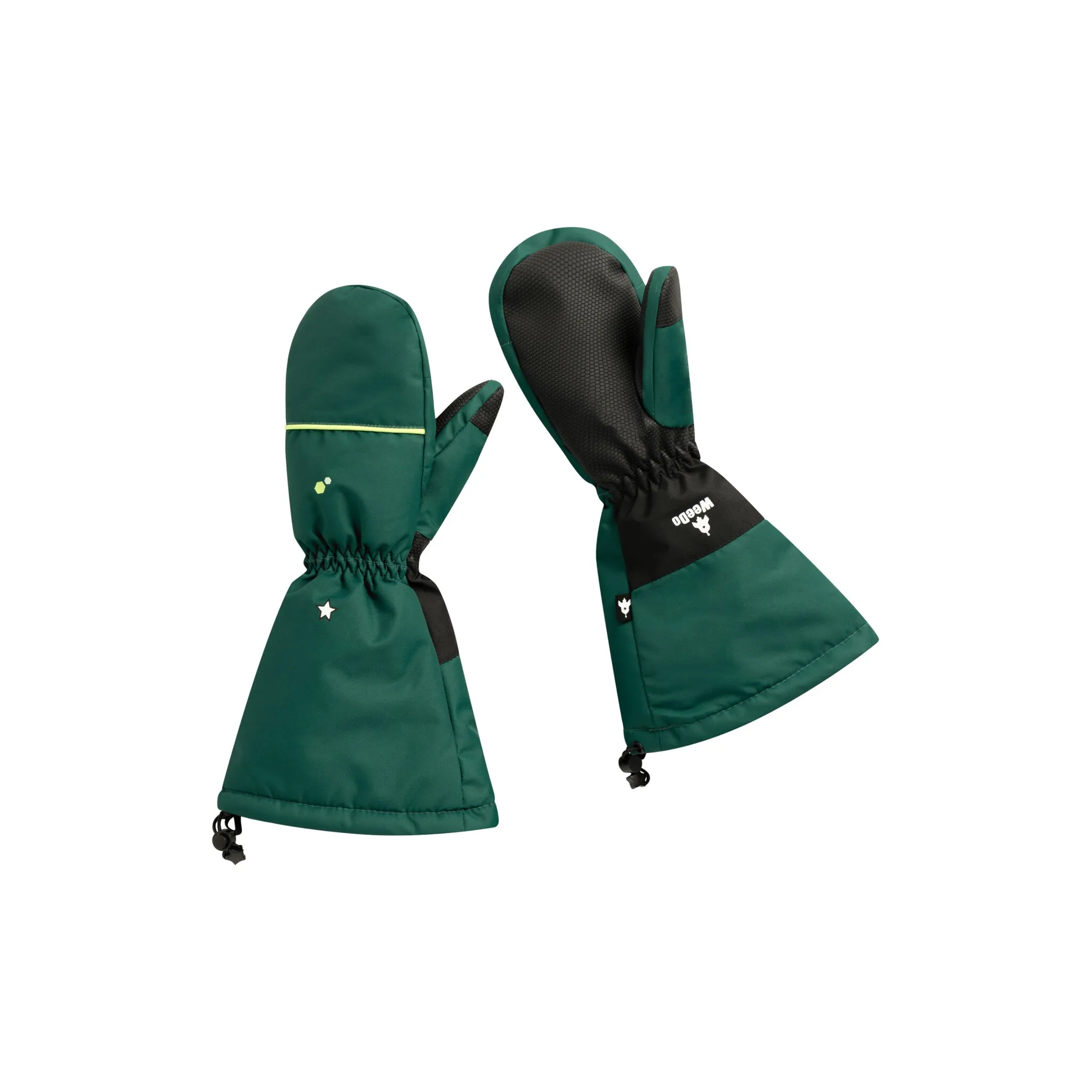 Варежки WeeDo «BOMONDO», прочные варежки с удлиненными манжетами, цвет bottle green + silver
Варежки WeeDo «BOMONDO», прочные варежки с удлиненными манжетами, цвет bottle green + silver