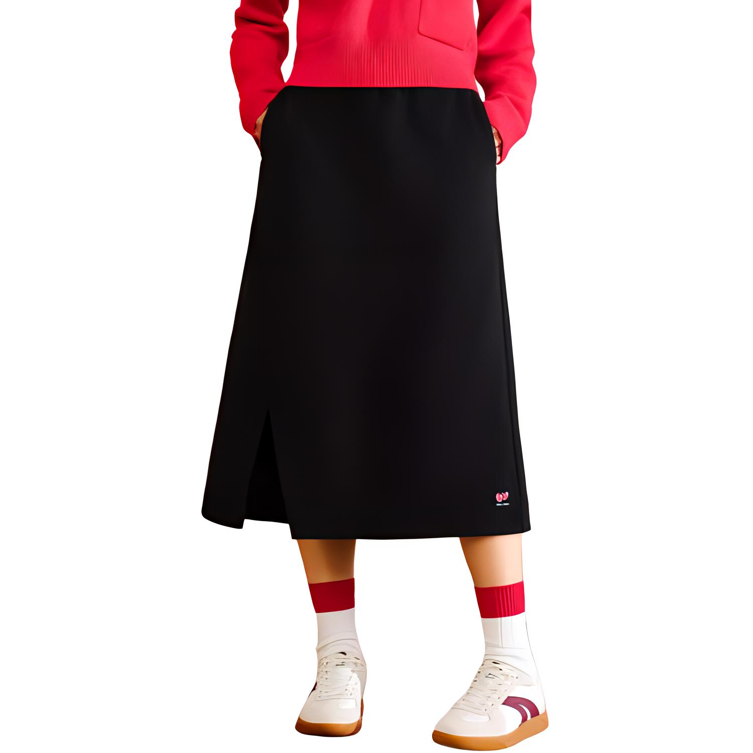 ANTA Повседневная длинная юбка Kirsh Good Things Happen женская базовая black
ANTA Повседневная длинная юбка Kirsh Good Things Happen женская базовая black