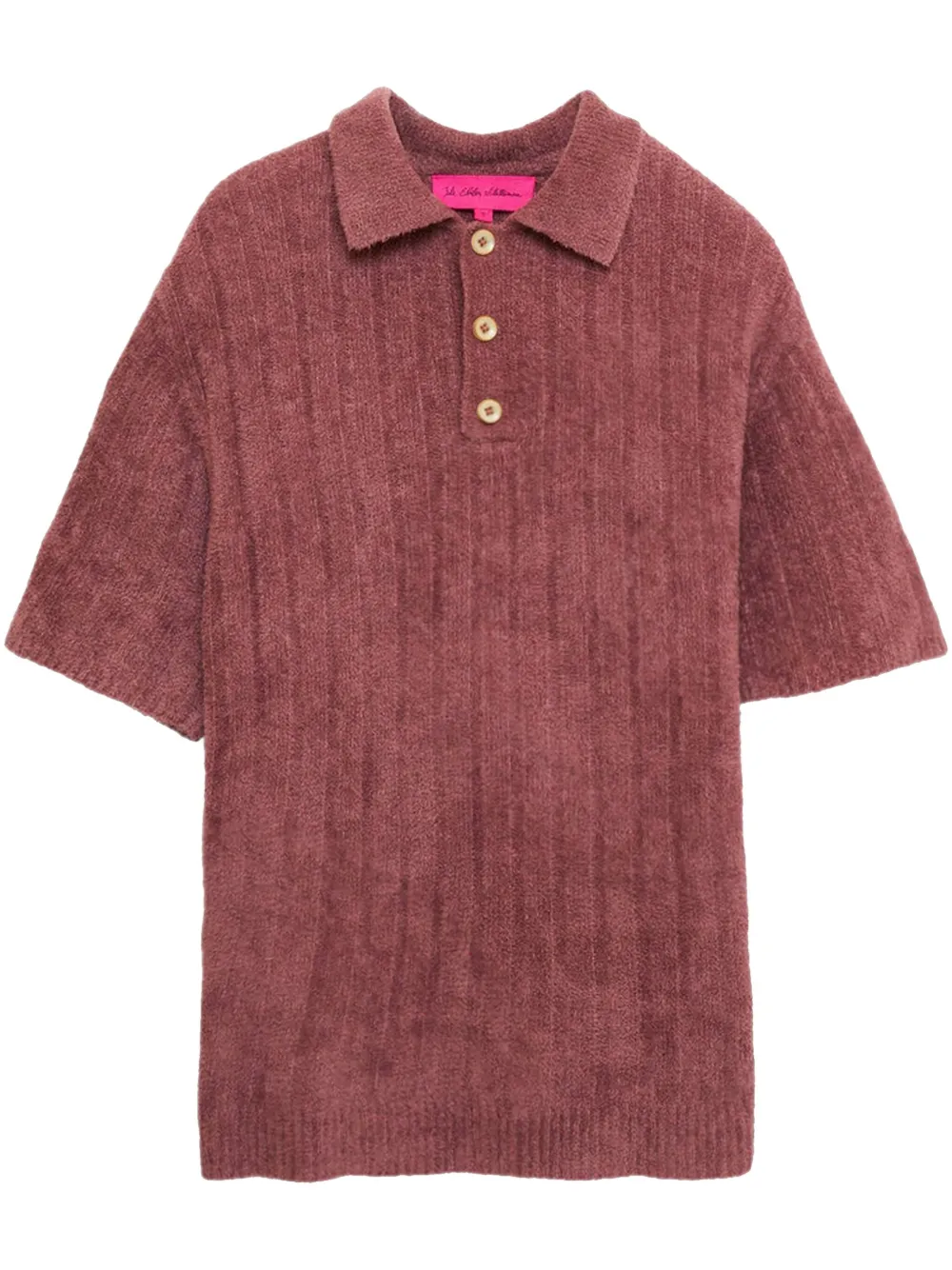 Рубашка-поло из синели The Elder Statesman, красный
Рубашка-поло из синели The Elder Statesman, красный