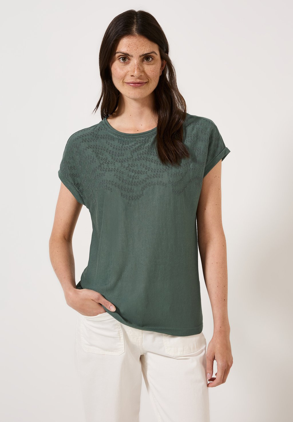 Футболка с принтом MIT STICK-MUSTER Cecil, зеленый
Футболка с принтом MIT STICK-MUSTER Cecil, зеленый