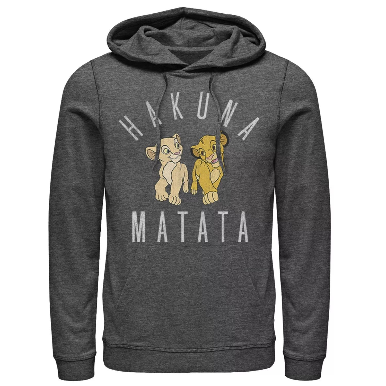 Мужская толстовка с капюшоном Disney King Simba Nala Hakuna Matata Licensed Character
Мужская толстовка с капюшоном Disney King Simba Nala Hakuna Matata Licensed Character