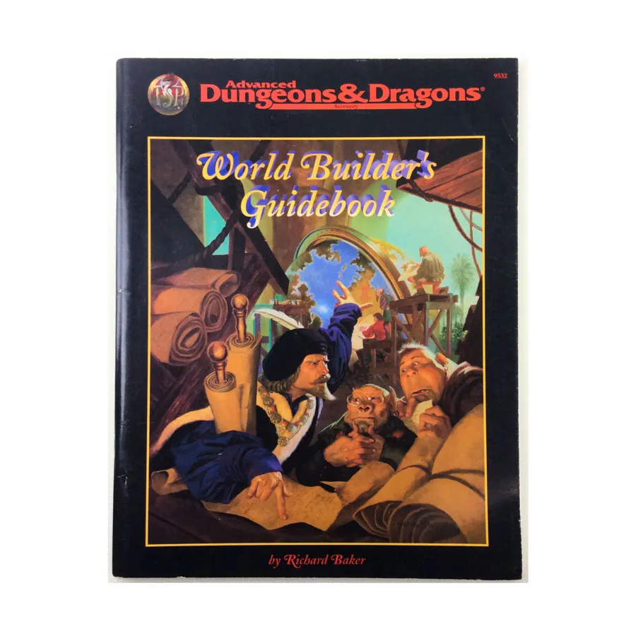 World Builder's Guidebook - Book Only!, Advanced Dungeons & Dragons (2nd Edition) - Sourcebooks, мягкая обложка
World Builder's Guidebook - Book Only!, Advanced Dungeons & Dragons (2nd Edition) - Sourcebooks, мягкая обложка