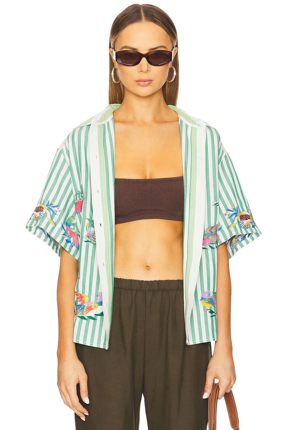 X мы свободные рубашка Птица Free People, french green combo
X мы свободные рубашка Птица Free People, french green combo