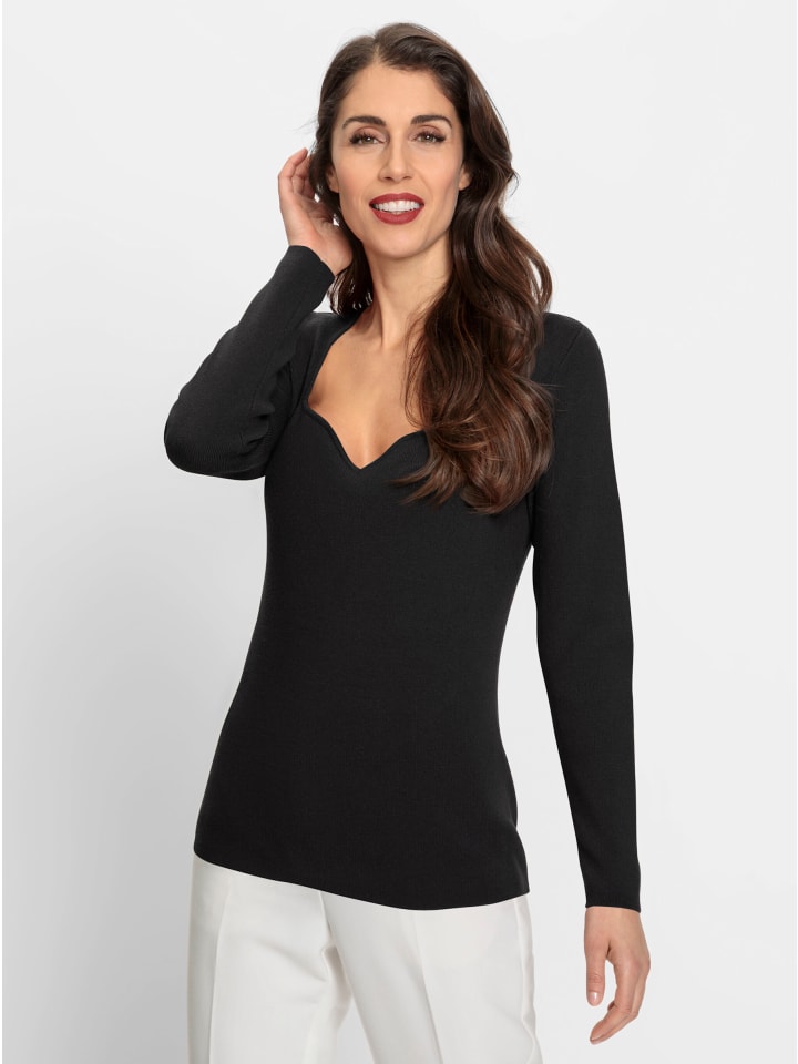 Свитер черного цвета Heine
Свитер черного цвета Heine