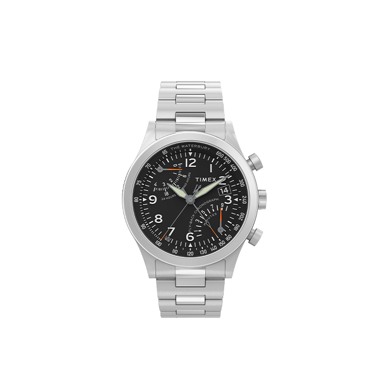 Waterbury Traditional Fly Back Chronograph 43mm TIMEX
Waterbury Traditional Fly Back Chronograph 43mm TIMEX