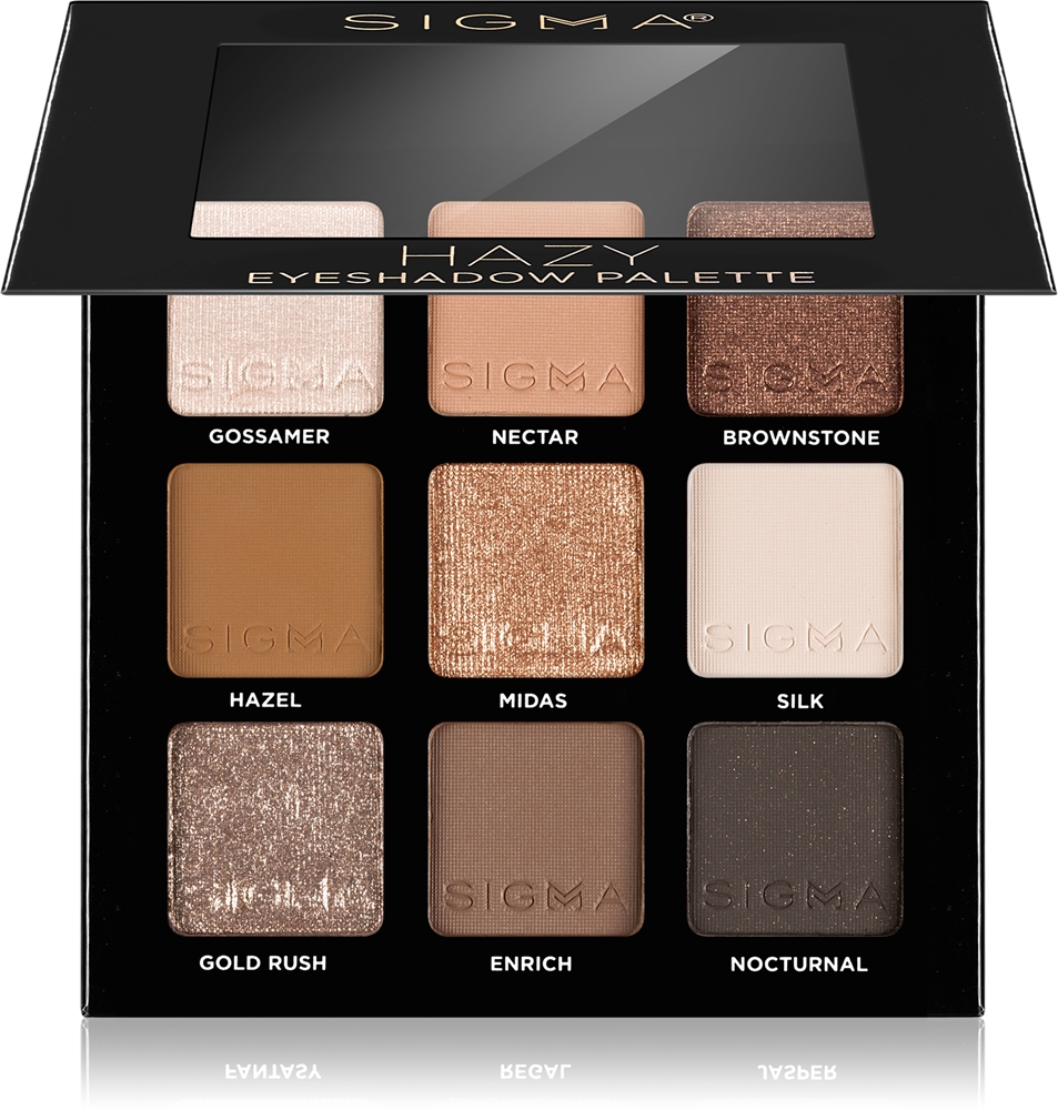 Палитра теней для век, шикарная палетка теней для век Sigma Beauty, 9 гр
Палитра теней для век, шикарная палетка теней для век Sigma Beauty, 9 гр