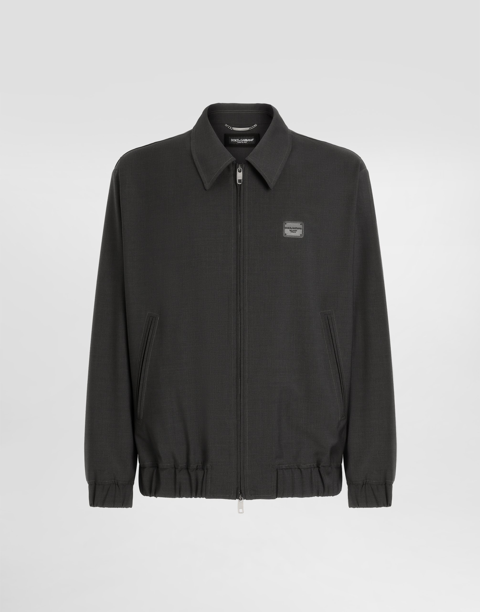 Шерстяной пиджак с биркой Dolce & Gabbana, серый
Шерстяной пиджак с биркой Dolce & Gabbana, серый