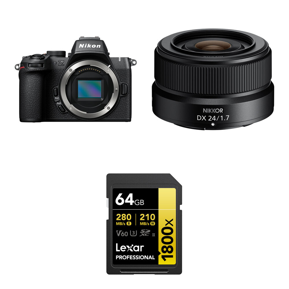 Беззеркальная камера Nikon Z50 II Mirrorless Camera with 24mm f/1.7 Lens and Basic, Синий, Беззеркальная камера Nikon Z50 II Mirrorless Camera with 24mm f/1.7 Lens and Basic
Беззеркальная камера Nikon Z50 II Mirrorless Camera with 24mm f/1.7 Lens and Basic, Синий, Беззеркальная камера Nikon Z50 II Mirrorless Camera with 24mm f/1.7 Lens and Basic