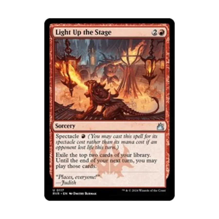 CCG Осветите сцену (U), MTG - Ravnica Remastered
CCG Осветите сцену (U), MTG - Ravnica Remastered