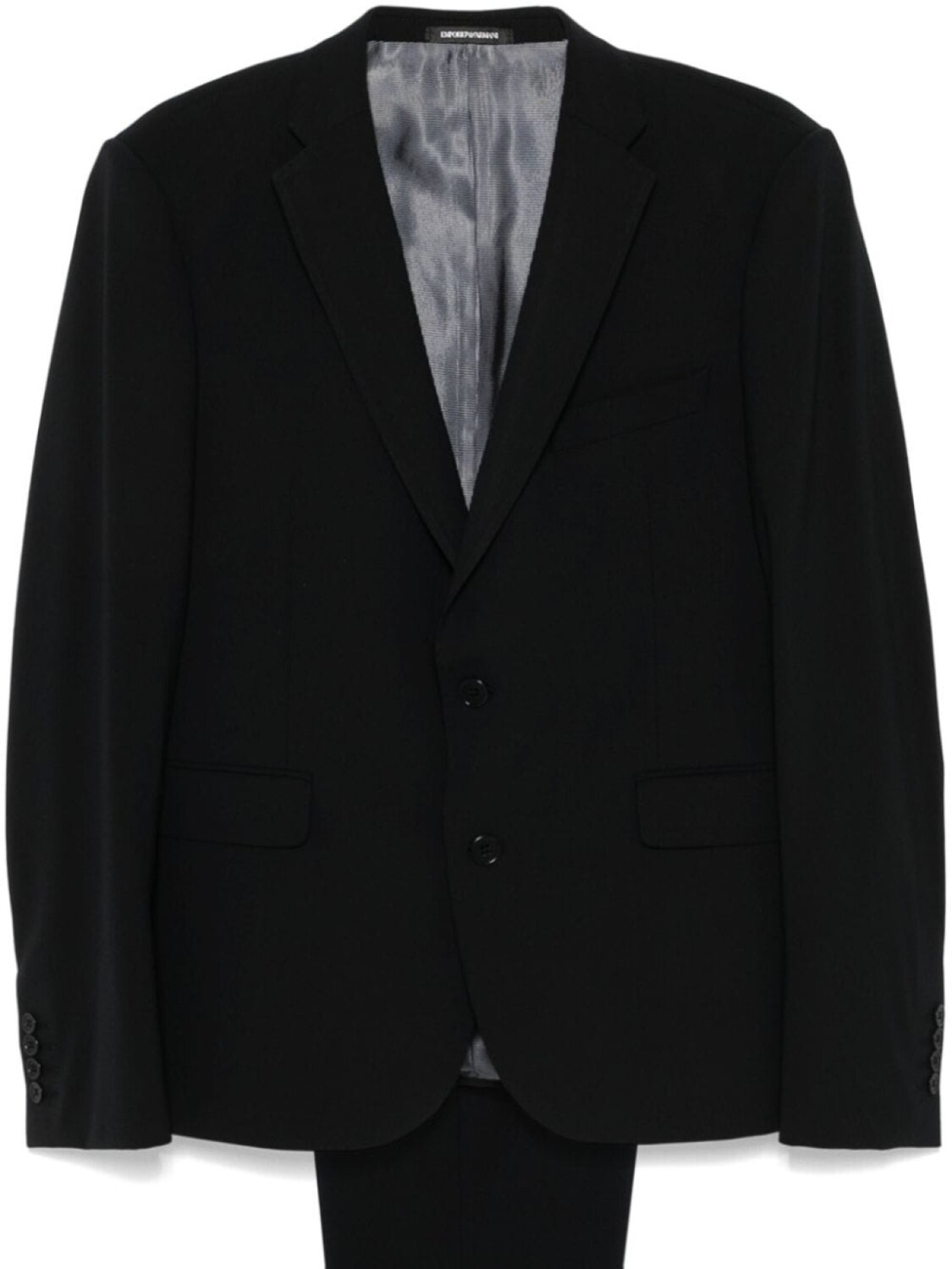 Emporio Armani однобортный костюм, синий
Emporio Armani однобортный костюм, синий