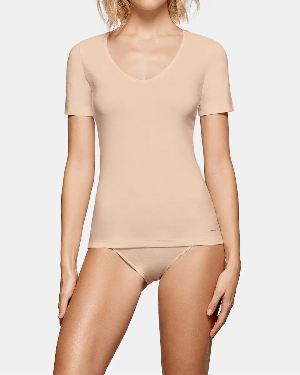 Женская терморегулирующая майка с короткими рукавами и V-образным вырезом Impetus, бежевый
Женская терморегулирующая майка с короткими рукавами и V-образным вырезом Impetus, бежевый