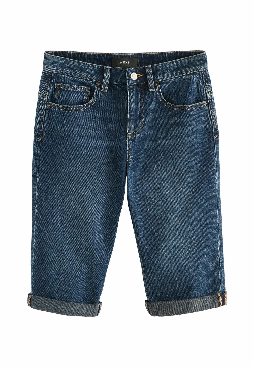 Джинсовые шорты TALL FIT - KNEE LENGTH BERMUDA Next, синий 
Джинсовые шорты TALL FIT - KNEE LENGTH BERMUDA Next, синий