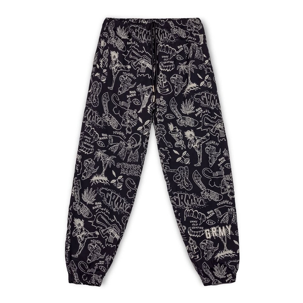 Спортивные брюки Grimey The Toughest, черный
Спортивные брюки Grimey The Toughest, черный