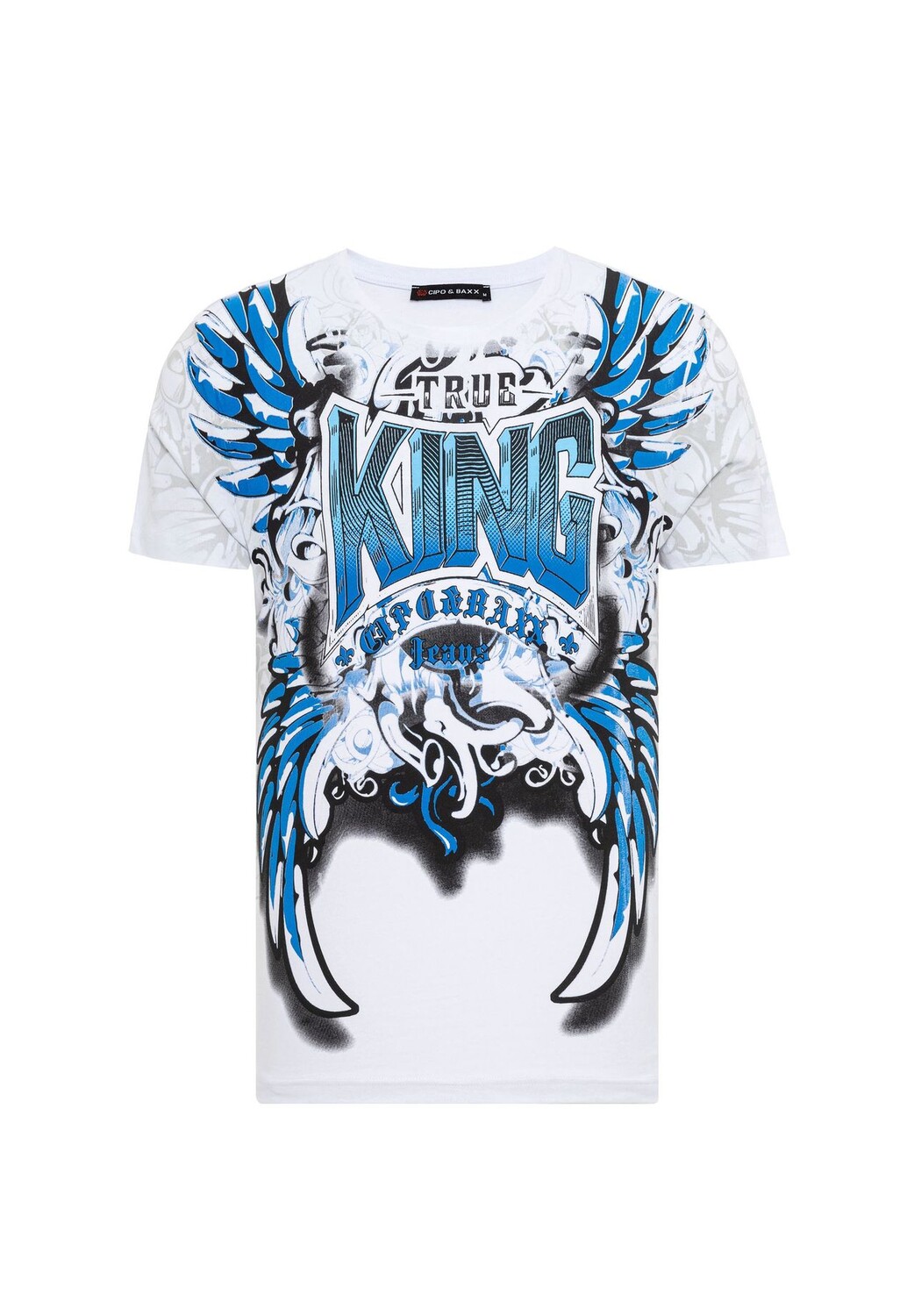 Футболка с крутым принтом спереди CIPO & BAXX, белый
Футболка с крутым принтом спереди CIPO & BAXX, белый