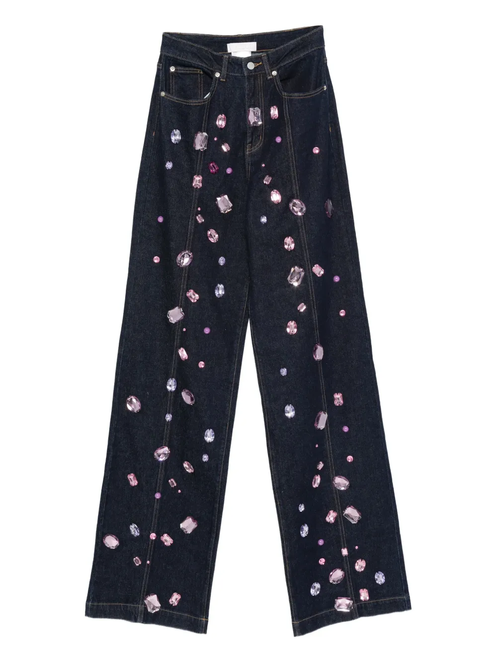 Джинсы из денима с декорированными швами Loulou, синий
Джинсы из денима с декорированными швами Loulou, синий