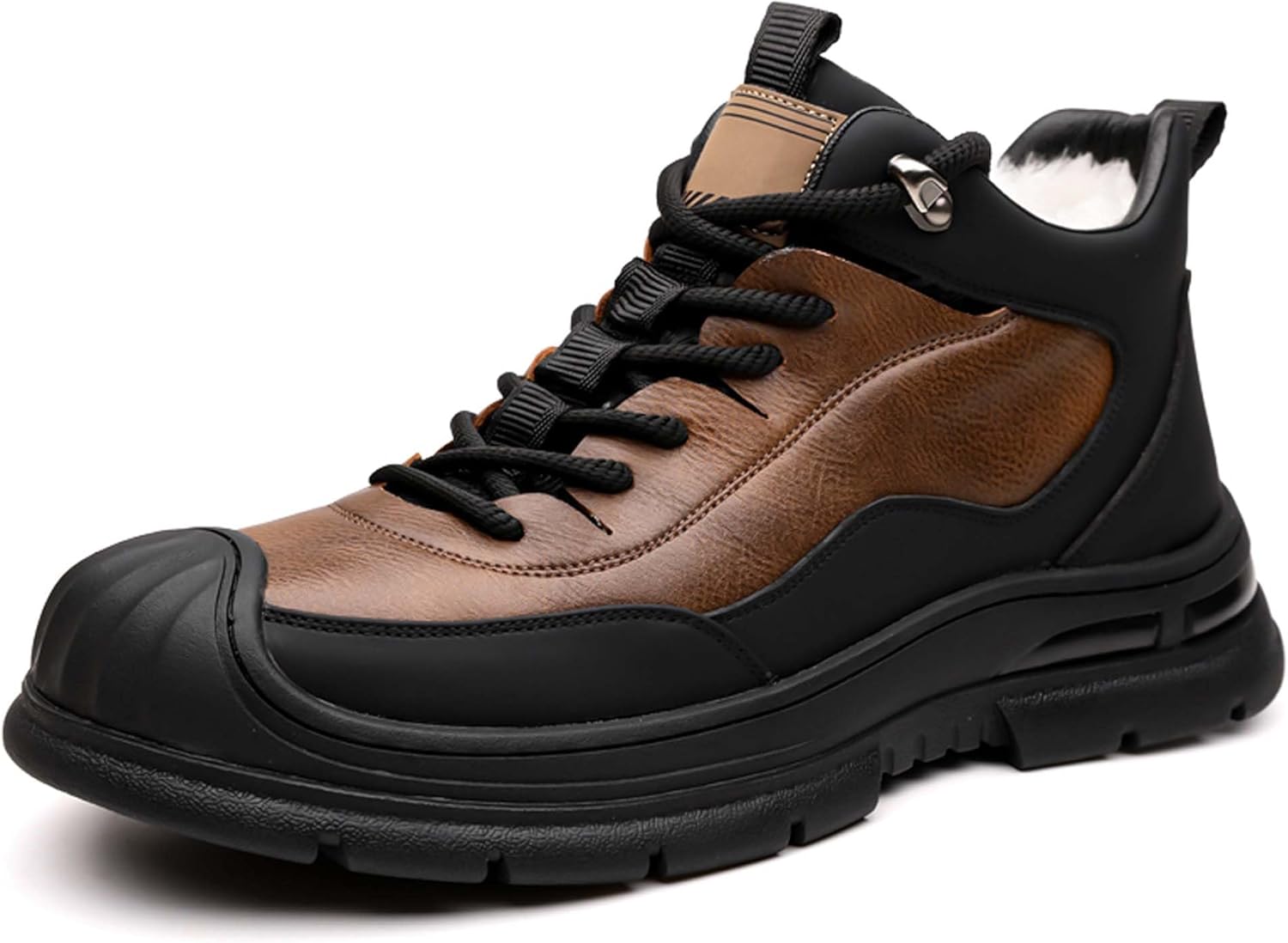 Зимние хлопковые ботинки, городские походные теплые повседневные обувь с плюшевыми теплыми снежными ботинками Generic, коричневый
Зимние хлопковые ботинки, городские походные теплые повседневные обувь с плюшевыми теплыми снежными ботинками Generic, коричневый