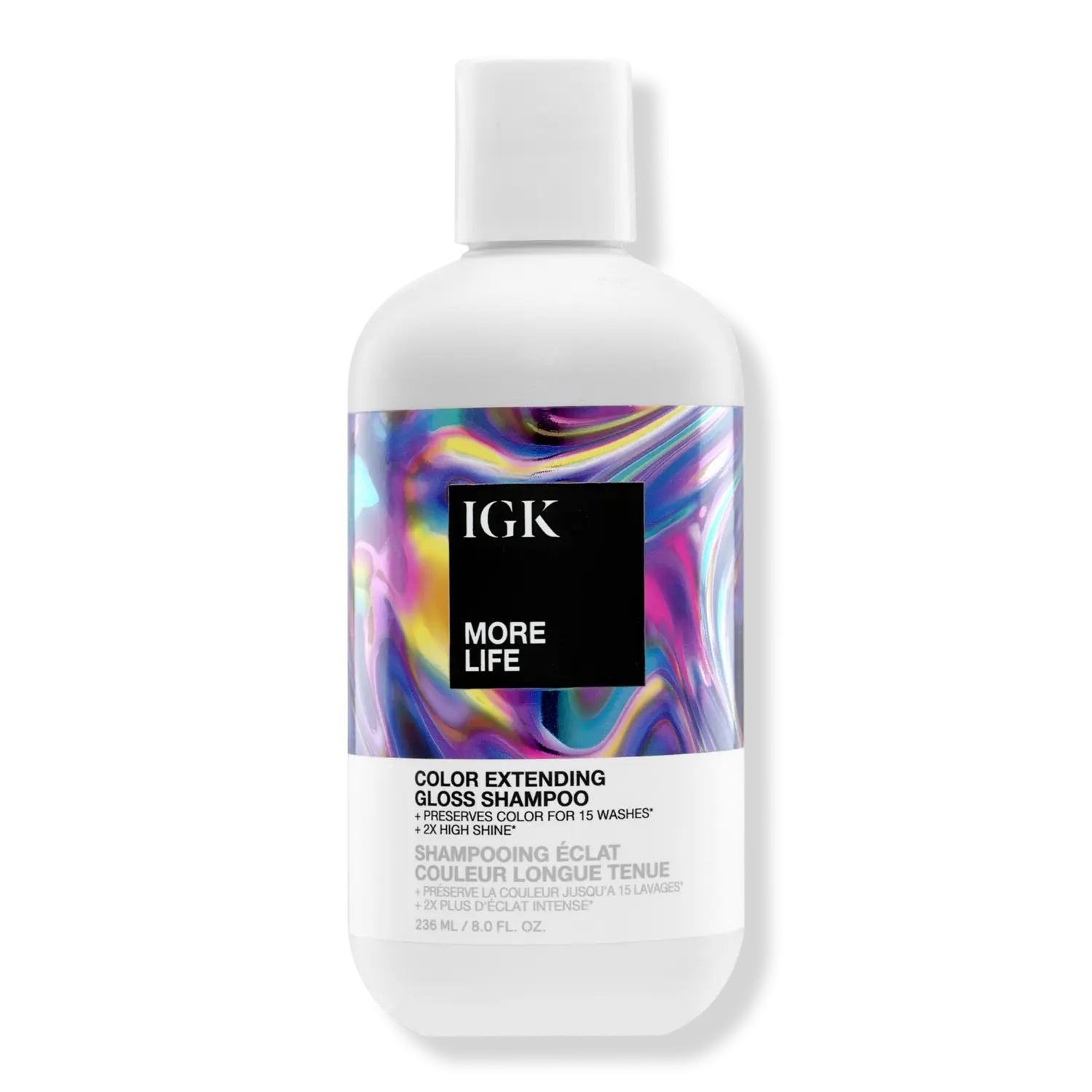 Шампунь More Life Color Extended Gloss IGK
Шампунь More Life Color Extended Gloss IGK