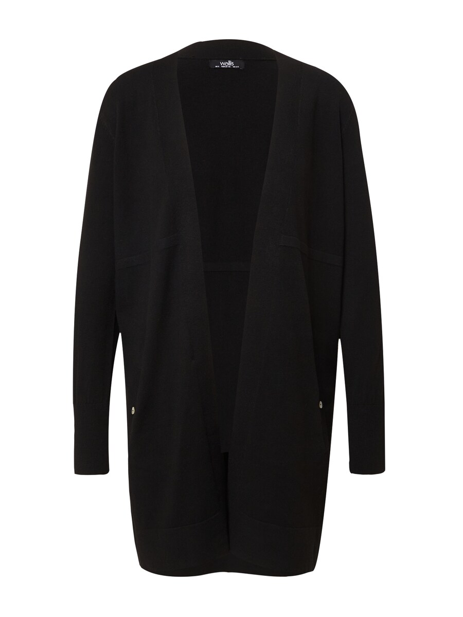 Вязаный кардиган Wallis Knit Cardigan, черный 
Вязаный кардиган Wallis Knit Cardigan, черный