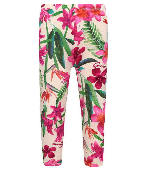 Леггинсы-капри детские Guess с цветочным принтом, бежевый
Леггинсы-капри детские Guess с цветочным принтом, бежевый
