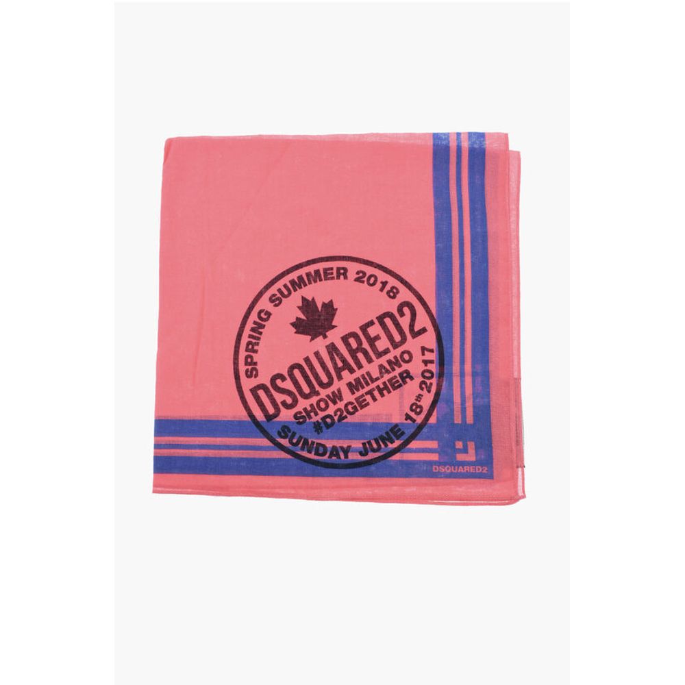 Хлопковая бандана с принтом бобра Dsquared2, Pink
Хлопковая бандана с принтом бобра Dsquared2, Pink