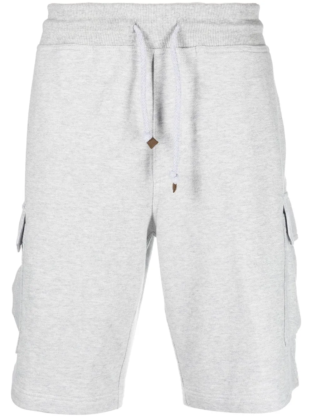 Шорты-бермуды с кулиской Brunello Cucinelli, серый
Шорты-бермуды с кулиской Brunello Cucinelli, серый