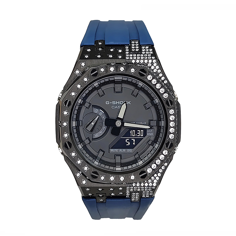 CASIO Часы Men Liquid Crystal/Analog Dual Display Series Black Watch, Black Star Diamond Night Navy Blue
CASIO Часы Men Liquid Crystal/Analog Dual Display Series Black Watch, Black Star Diamond Night Navy Blue