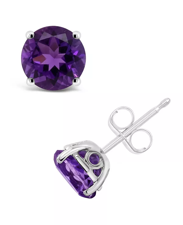 Серьги-Гвоздики с перидотом (1-7/8 карата) из стерлингового серебра (также доступны с темно-синим топазом, розовым кварцем, аметистом, цитрином, гранатом и небесно-голубым топазом) Macy'S, amethyst
Серьги-Гвоздики с перидотом (1-7/8 карата) из стерлингового серебра (также доступны с темно-синим топазом, розовым кварцем, аметистом, цитрином, гранатом и небесно-голубым топазом) Macy'S, amethyst