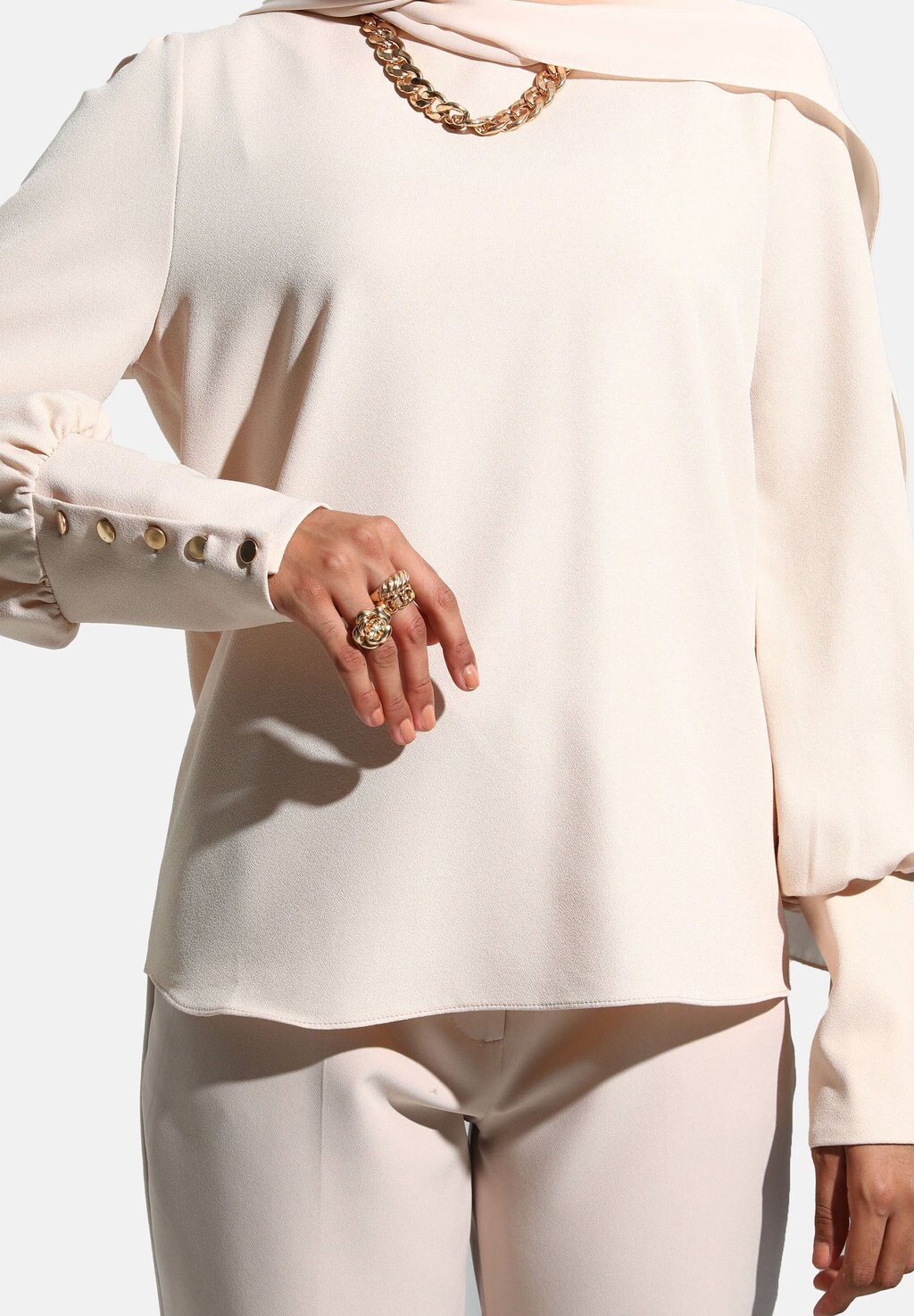 Блуза REFKA Modanisa, цвет Nude
Блуза REFKA Modanisa, цвет Nude