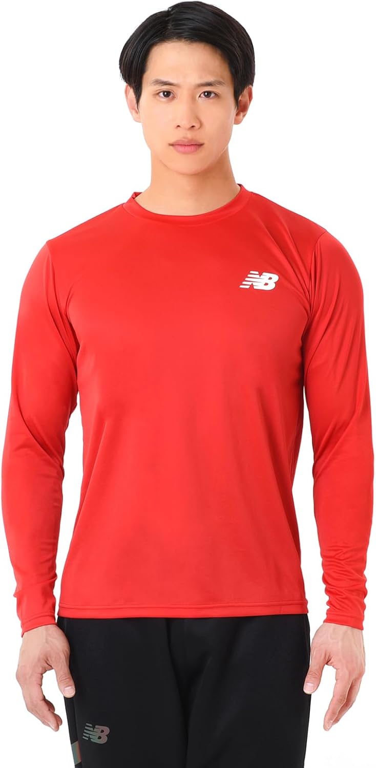 Мужская футбольная тренировочная футболка New Balance AMT45402 с длинным рукавом, быстросохнущая, дышащая, красный
Мужская футбольная тренировочная футболка New Balance AMT45402 с длинным рукавом, быстросохнущая, дышащая, красный