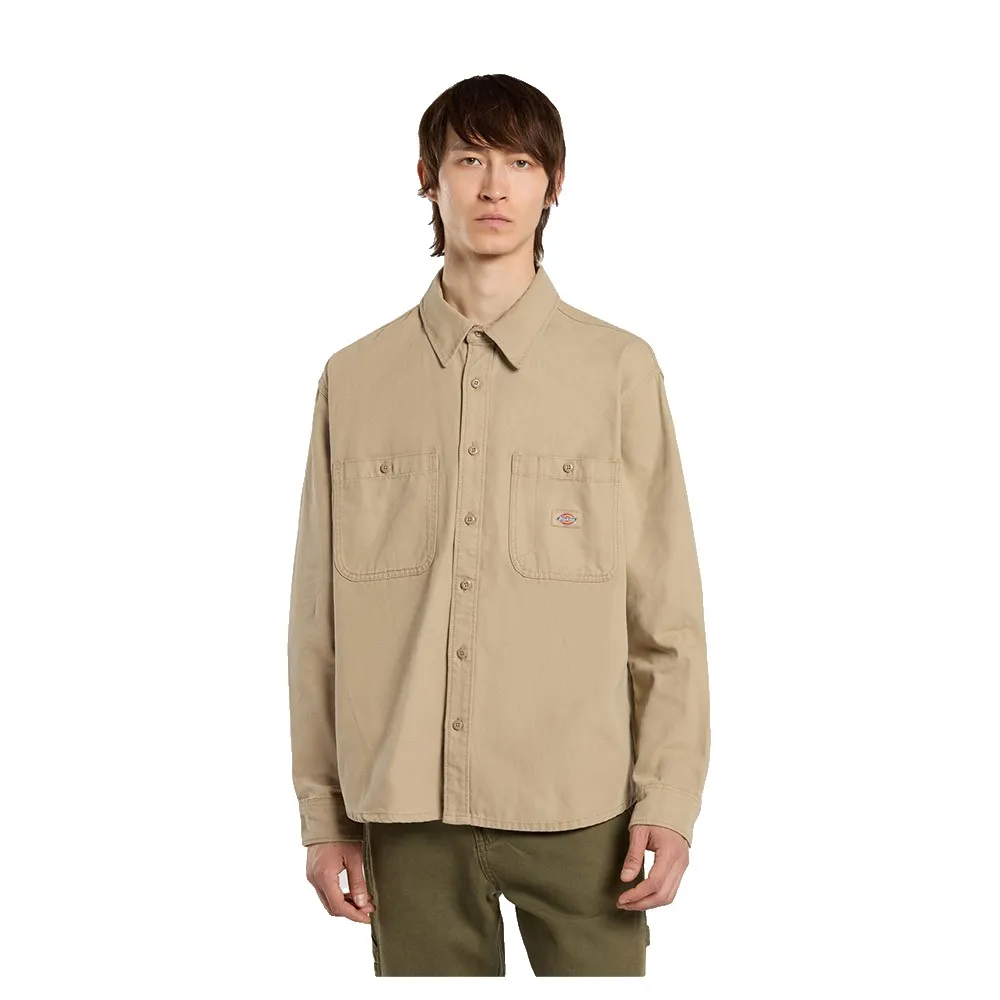 Рубашка с длинным рукавом Dickies Canvas, бежевый
Рубашка с длинным рукавом Dickies Canvas, бежевый