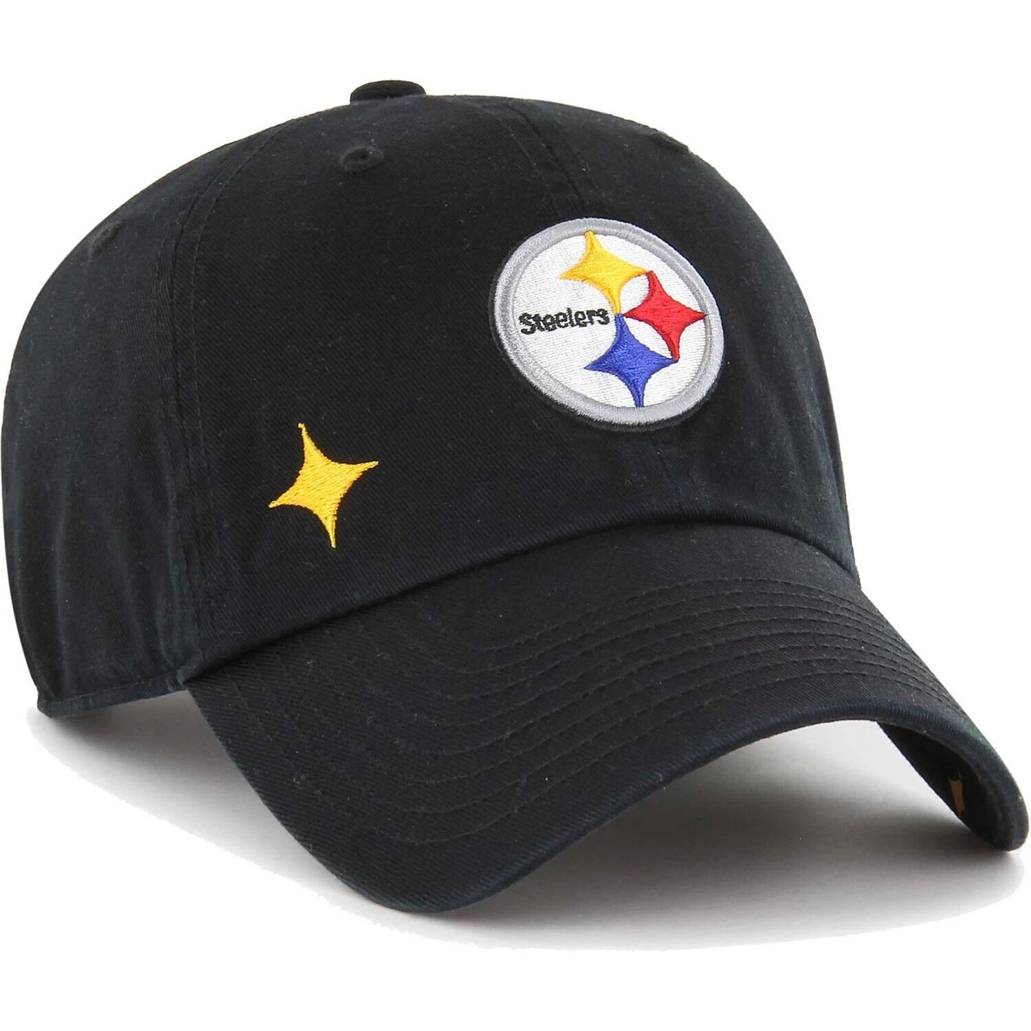 Женская регулируемая кепка черного цвета с изображением конфетти Pittsburgh Steelers '47
Женская регулируемая кепка черного цвета с изображением конфетти Pittsburgh Steelers '47