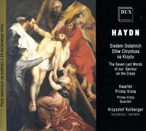 CD диск Haydn / Prima Vista Quartet / Kolberger: Seven Last Words of Our Saviour on the Cross
CD диск Haydn / Prima Vista Quartet / Kolberger: Seven Last Words of Our Saviour on the Cross