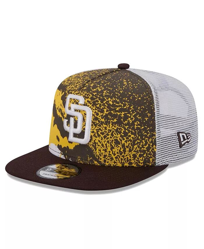 Мужская коричневая бейсболка San Diego Padres Court Sport 9Fifty Snapback New Era
Мужская коричневая бейсболка San Diego Padres Court Sport 9Fifty Snapback New Era