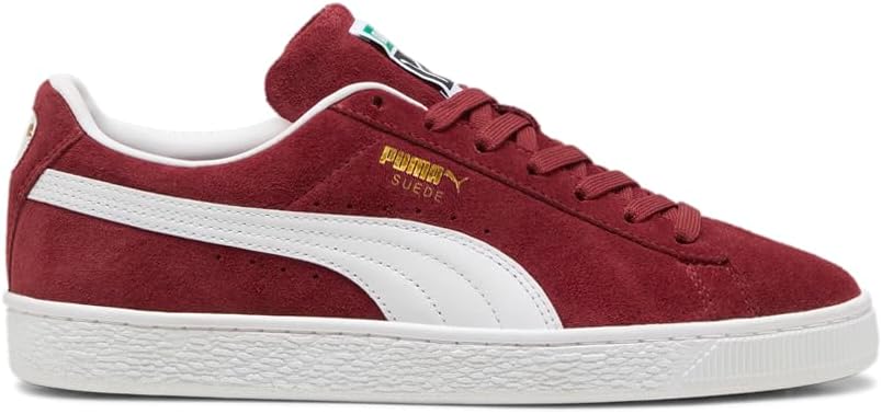 Мужские замшевые классические кроссовки PUMA с шнуровкой - красные
Мужские замшевые классические кроссовки PUMA с шнуровкой - красные