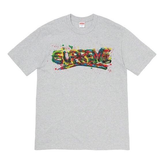 Футболка ss20 week 1 paint logo tee logo tee Supreme, серый
Футболка ss20 week 1 paint logo tee logo tee Supreme, серый