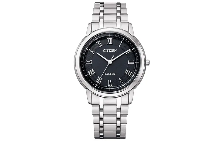 CITIZEN Exceed Series EXCEED Collection световая подзарядка кварцевый механизм титановый ремешок часы унисекс черный циферблат AR4000 63E
CITIZEN Exceed Series EXCEED Collection световая подзарядка кварцевый механизм титановый ремешок часы унисекс черный циферблат AR4000 63E