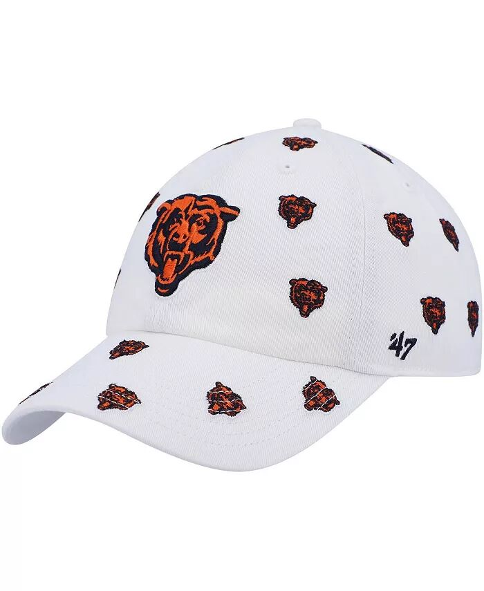 Женская белая бейсболка Chicago Bears '47 с логотипом Confetti Clean Up, регулируемая '47 Brand
Женская белая бейсболка Chicago Bears '47 с логотипом Confetti Clean Up, регулируемая '47 Brand