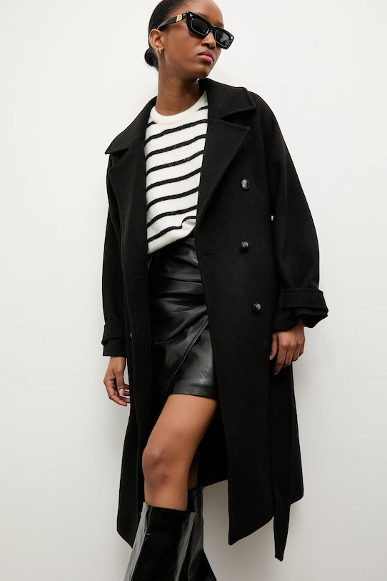 Шерстяное пальто Answear.Lab, черный
Шерстяное пальто Answear.Lab, черный