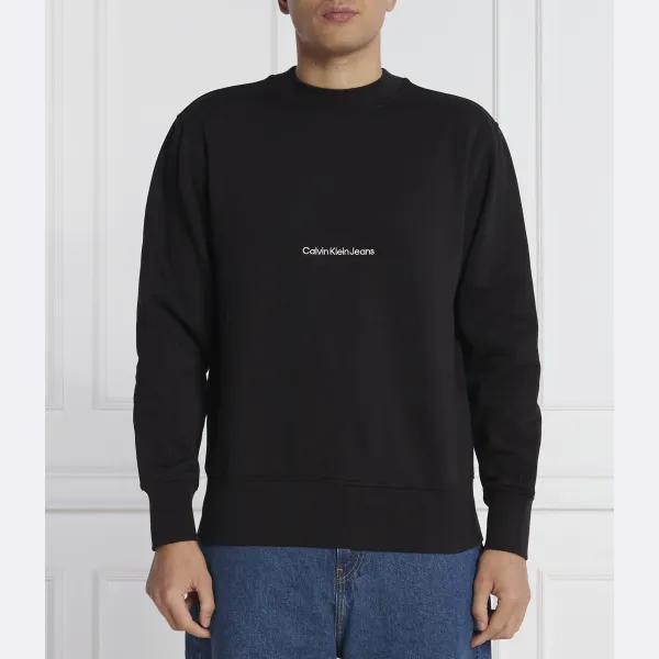 Толстовка свободного кроя Institution с круглым вырезом Calvin Klein, черный
Толстовка свободного кроя Institution с круглым вырезом Calvin Klein, черный