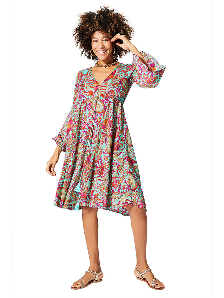 Длинное платье Ipanima, цвет türkis/pink
Длинное платье Ipanima, цвет türkis/pink