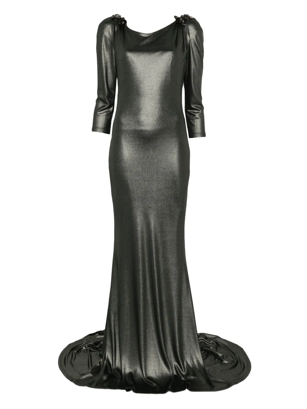 Декорированное платье с рукавами три четверти Gemy Maalouf, серый
Декорированное платье с рукавами три четверти Gemy Maalouf, серый