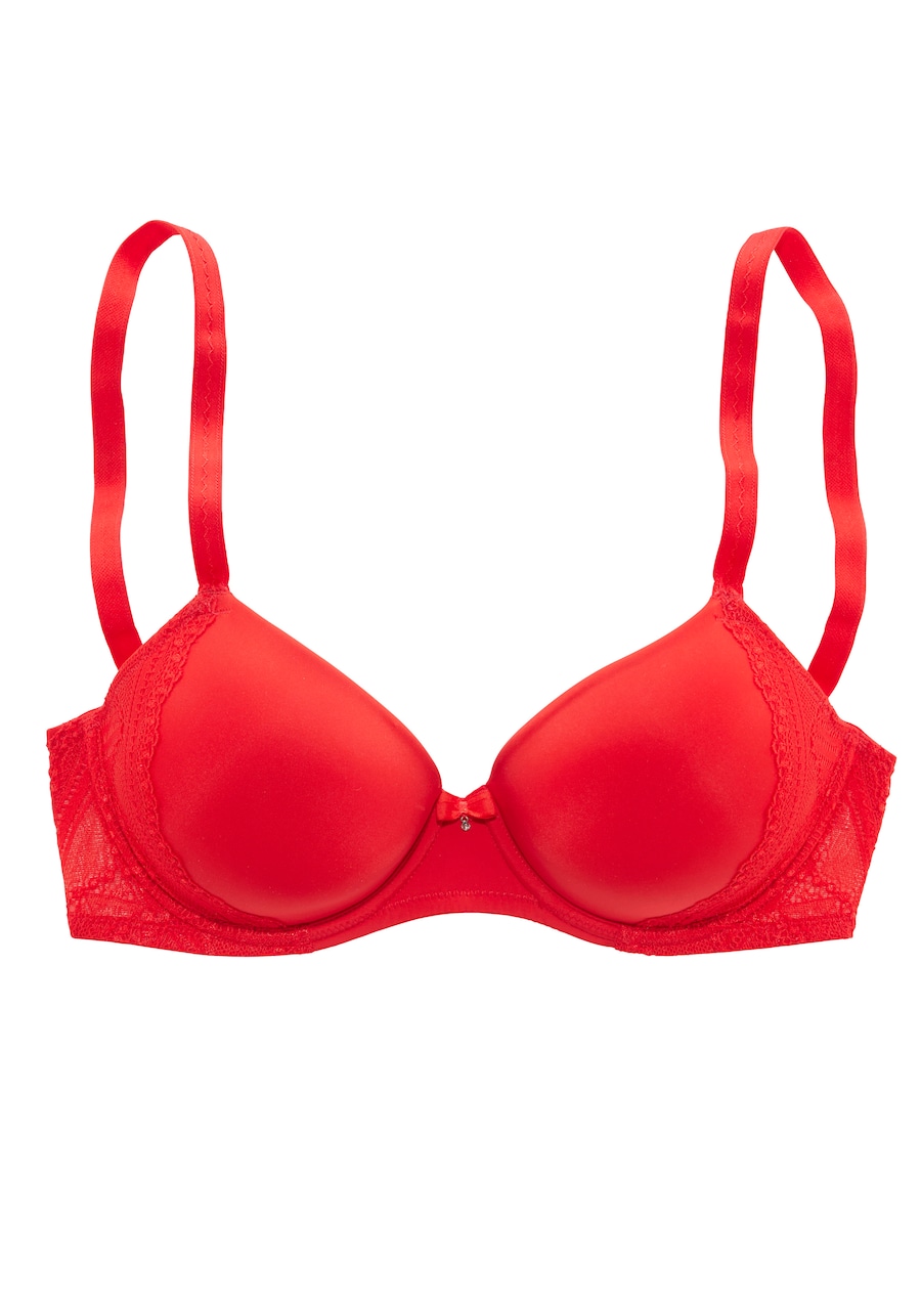 Бюстгальтер-футболка LASCANA, ярко-красный
Бюстгальтер-футболка LASCANA, ярко-красный